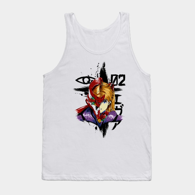 Asuka Soul Tank Top by Mikael_Art